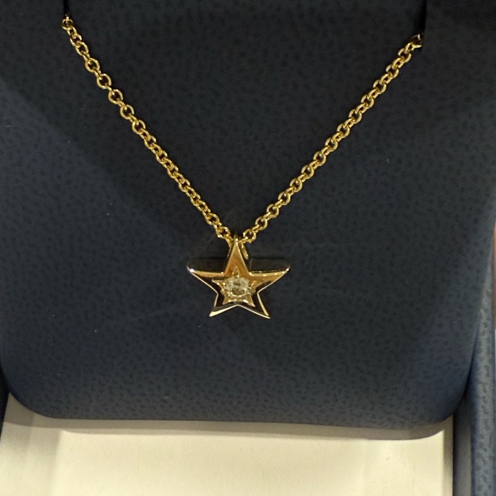 Gold Star Pendant Necklace